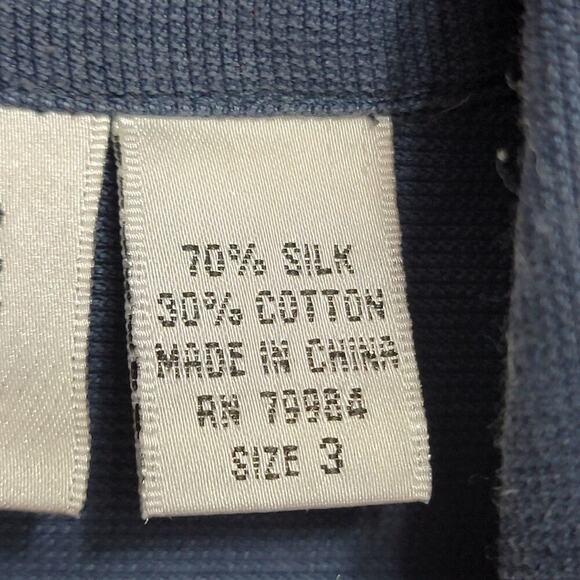 Blue Silk Jacket - Picture 10 of 10